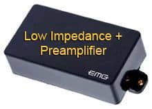 Active Pickups Low Impedance