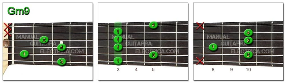 G Chords: minor 9