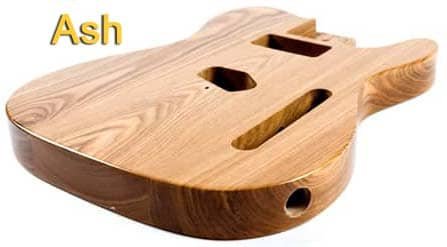 Woods for Electric Guitar: Ash