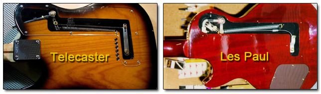 B-Bender on Telecaster and Les Paul Guitar
