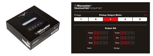 Fender ´51 Nocaster Pickups: output and EQ
