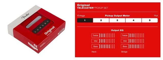 Fender Original Vintage Tele: output and EQ