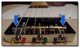 How to Adjust Curvature of the Strings on a Tele Bridge
