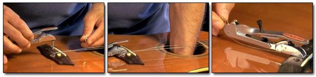 Installing of the Bowden B-Bender System on an Acoustic Guitar