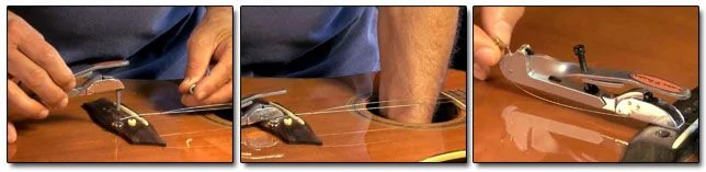Installing of the Bowden B-Bender System on an Acoustic Guitar