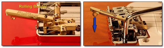 Installing of the Rolling Bender System on an Electric Guitar
