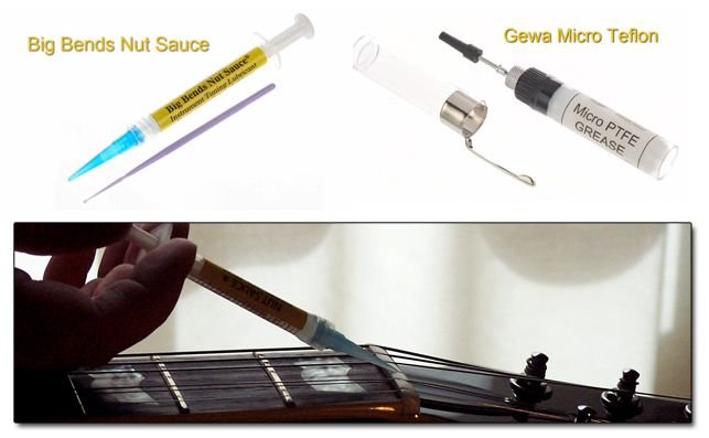 Lubricants for Electric Guitar Nuts