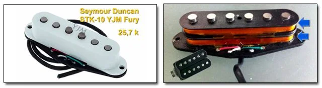 Seymour Duncan YJM Fury STK-10 Stack Strat