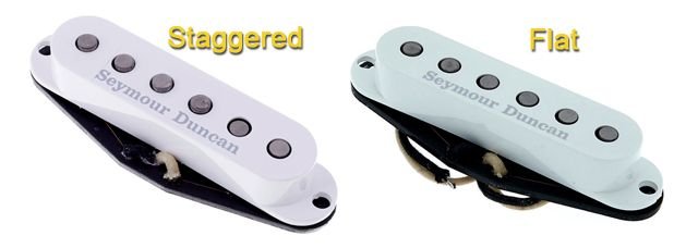 Single Coil Pickups: Staggered vs Flat