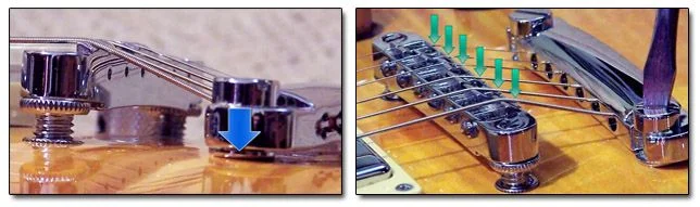 Stopbar height - why shouldn't the string touch the bridge?