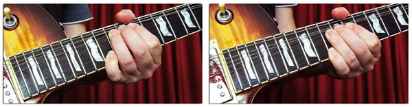 bending While Holding a Fixed Note on Electric Guitar