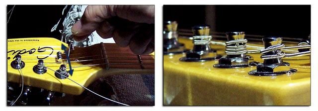 How to Cut Off the Excess Guitar Strings