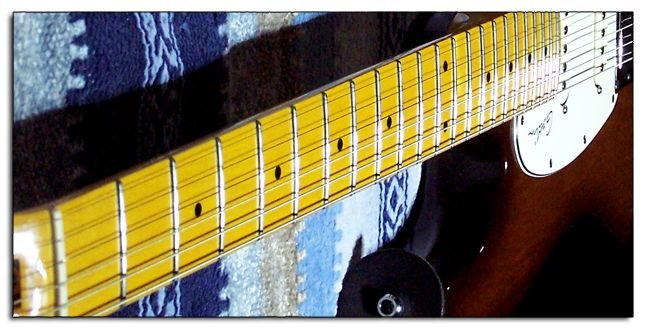 polish frets guitar
