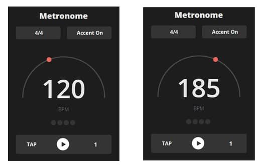 Metronome- How to Set the Tempo in BPM