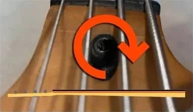 Adjust Truss Rod Bass Guitar