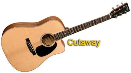 Cutaway Acoustic Guitar