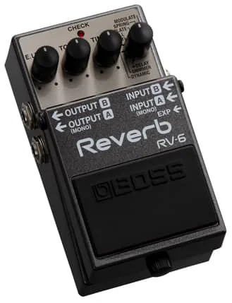 acoustic guitar pedals: reverb