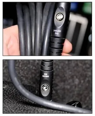 Shielded End guitar Plug