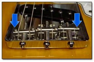 telecaster vintage bridge features