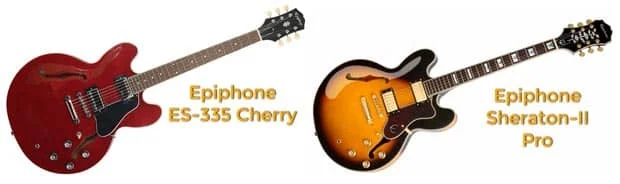 Epiphone-Semi-Hollow-Guitars