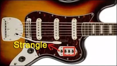 Squier Classic Vibe Bass VI Controls