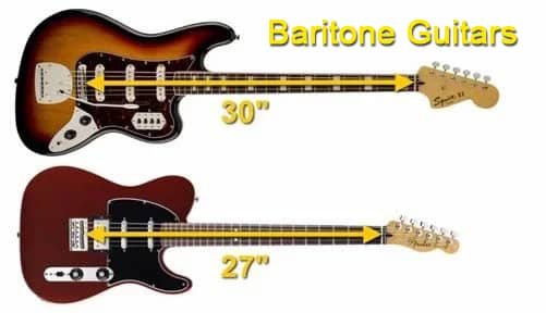 baritone guitar Scale Length