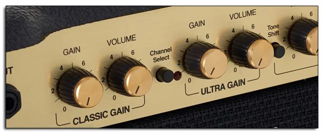 volume gain guitar amplifier