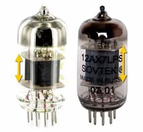 amplifier tube plates